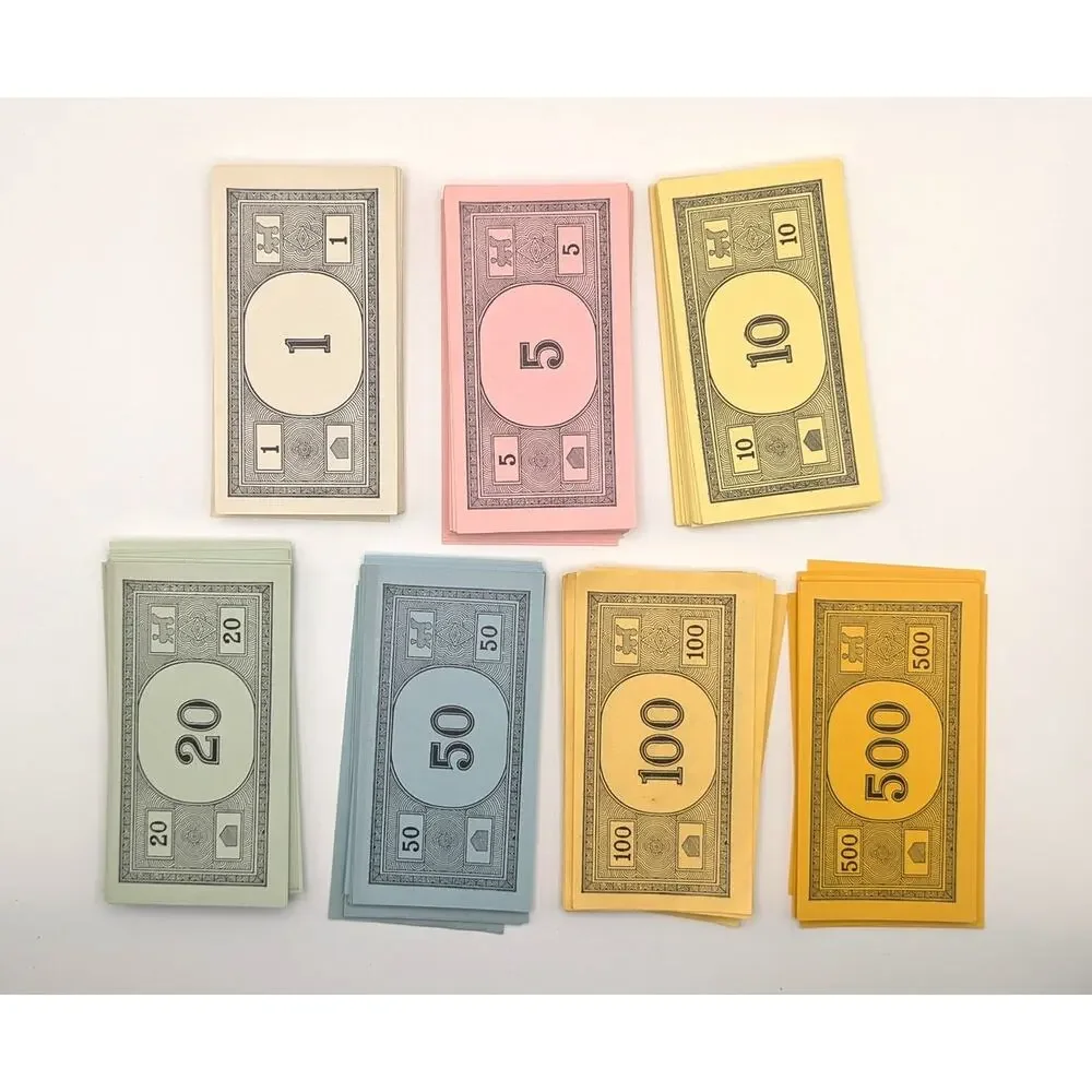 Vintage MONOPOLY Money Houses Hotels Replacement Parts Lot Parker Bros 1961 READ